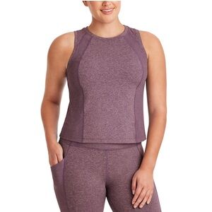 NWT Member's Mark Women's Soft Rib Cropped Tank